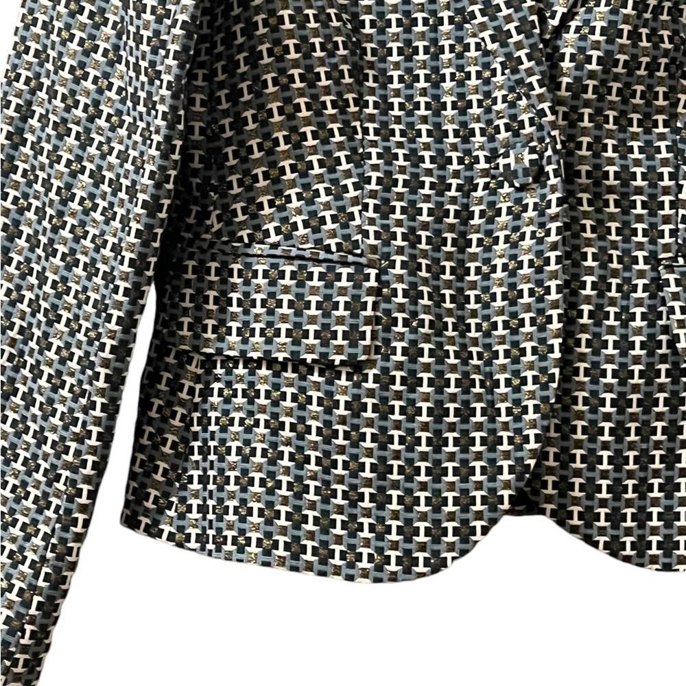 Boden Jacket The‎ Canonbury Jacquard Blazer Sz S US 4 - Picture 8 of 14